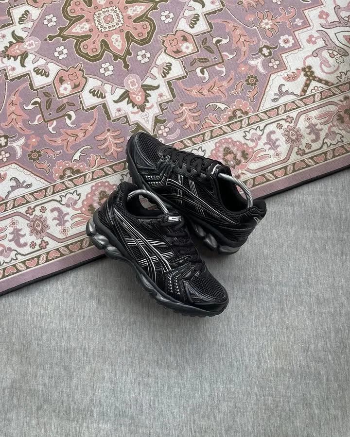 Asics Gel Kayano 14 Black Pure Silver