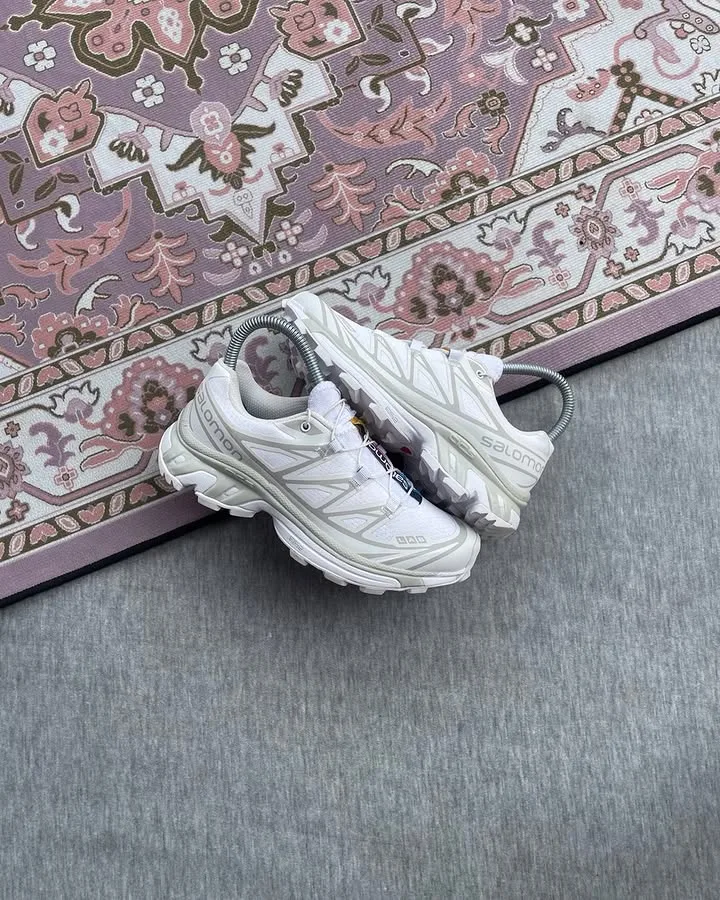 Salomon XT-6 White Lunar Rock