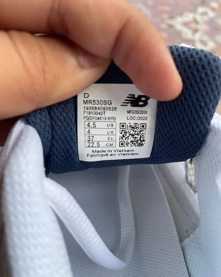 New Balance 530 White Indigo
