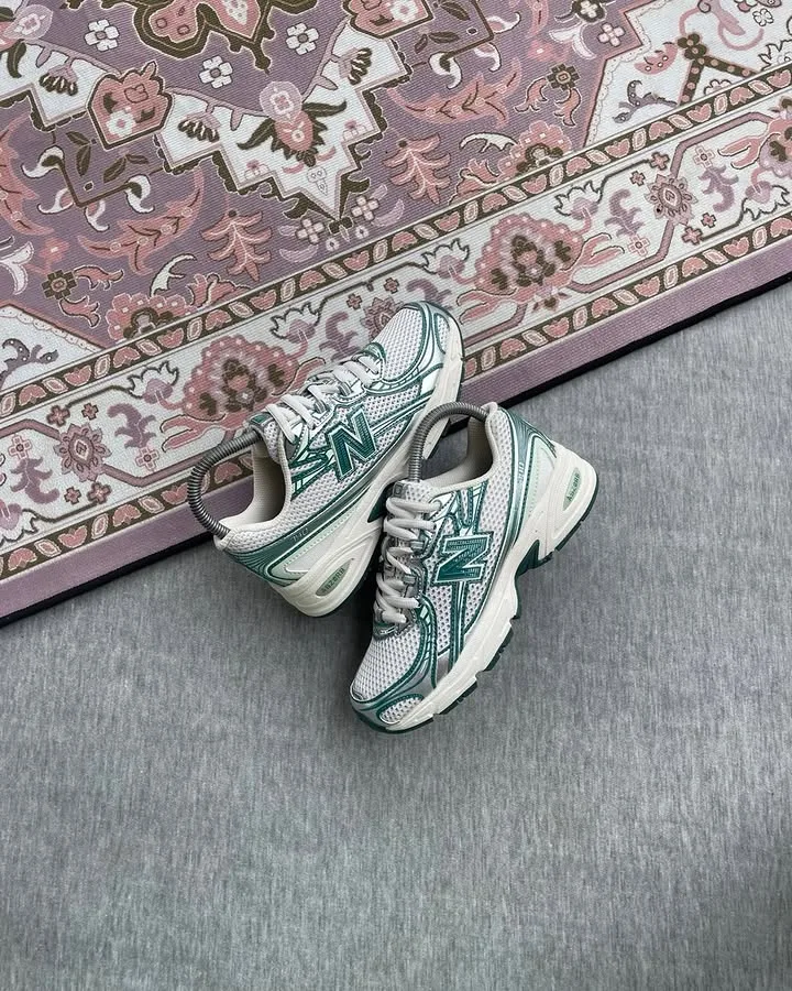 New Balance 740 V2 White Mars Green