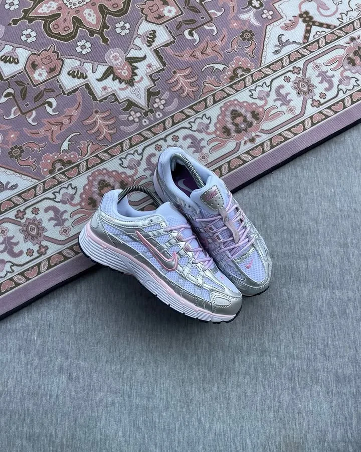 Nike P-6000 White Pink Metallic