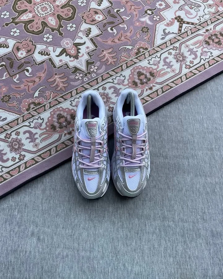 Nike P-6000 White Pink Metallic