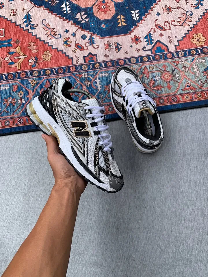 New Balance 1906R White Black Gold Metallic