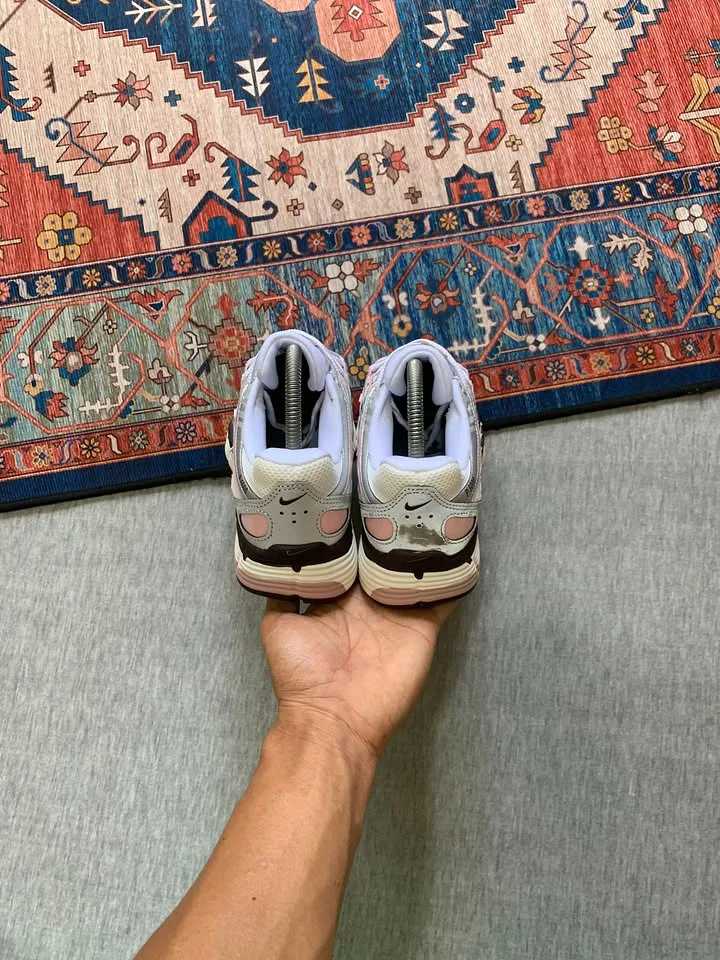 Nike P-6000 White Silver Burgundy Plum Chalk