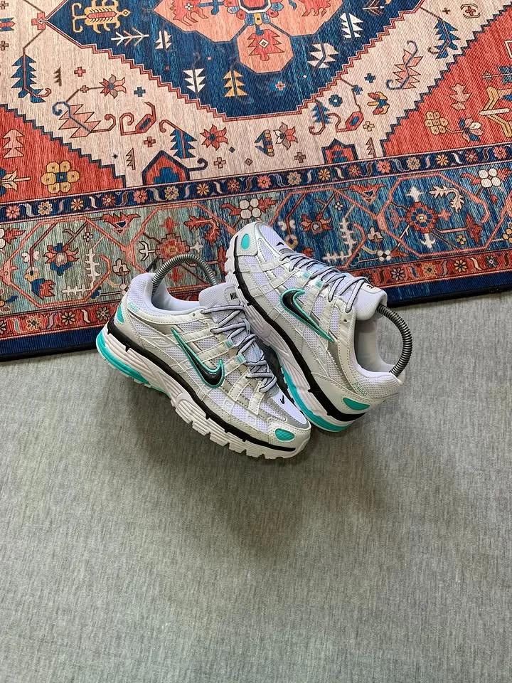 Nike P-6000 White Dusty Cactus metallic