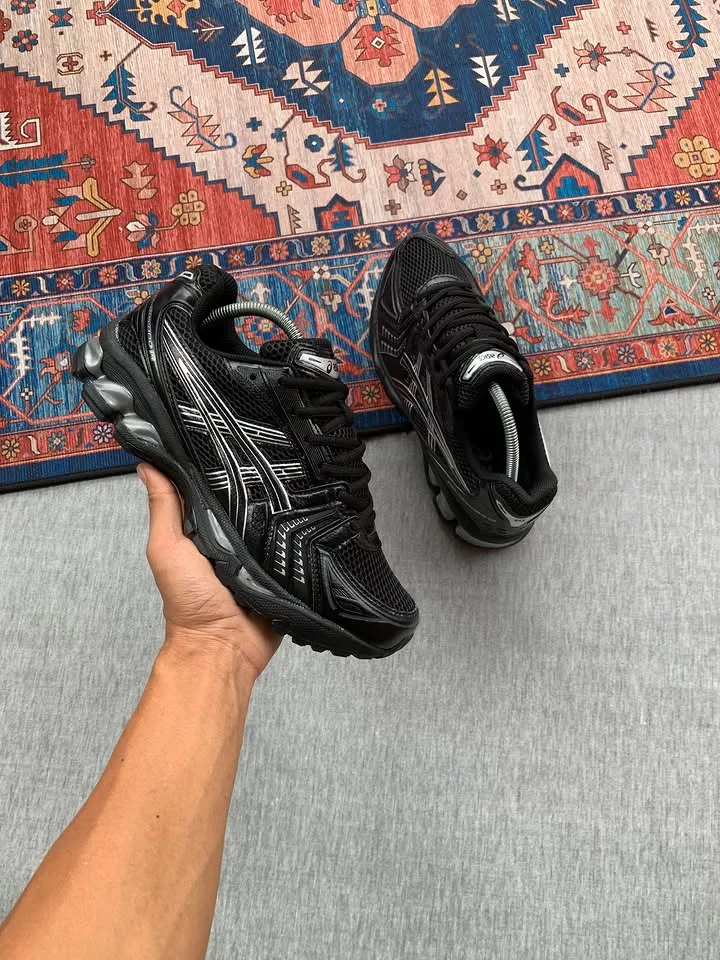 Asics Gel-Kayano 14 Black Pure silver