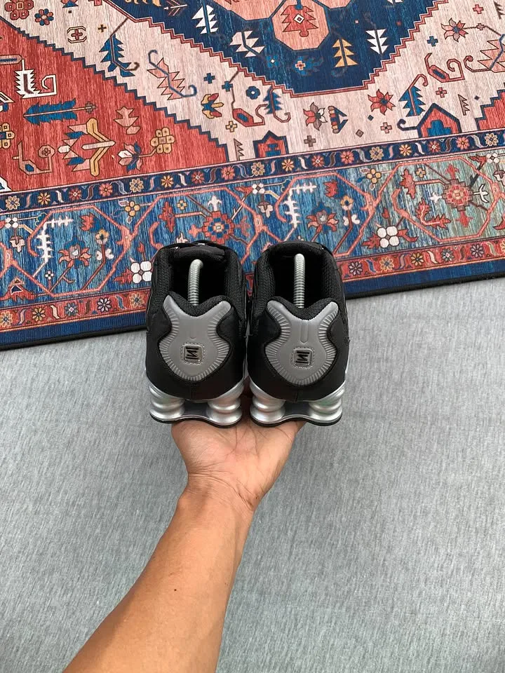 Nike Shox TL Off Noir Black metallic silver