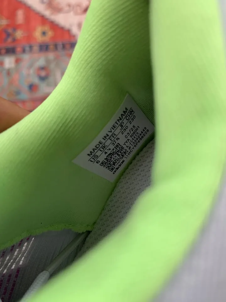 Adidas Adizero Evo SL Lavender lime burst