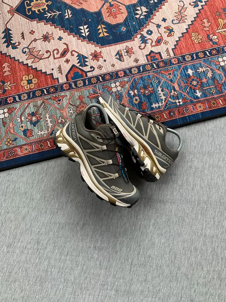 Salomon XT-6 S/LAB Beluga Pewter Dull Gold