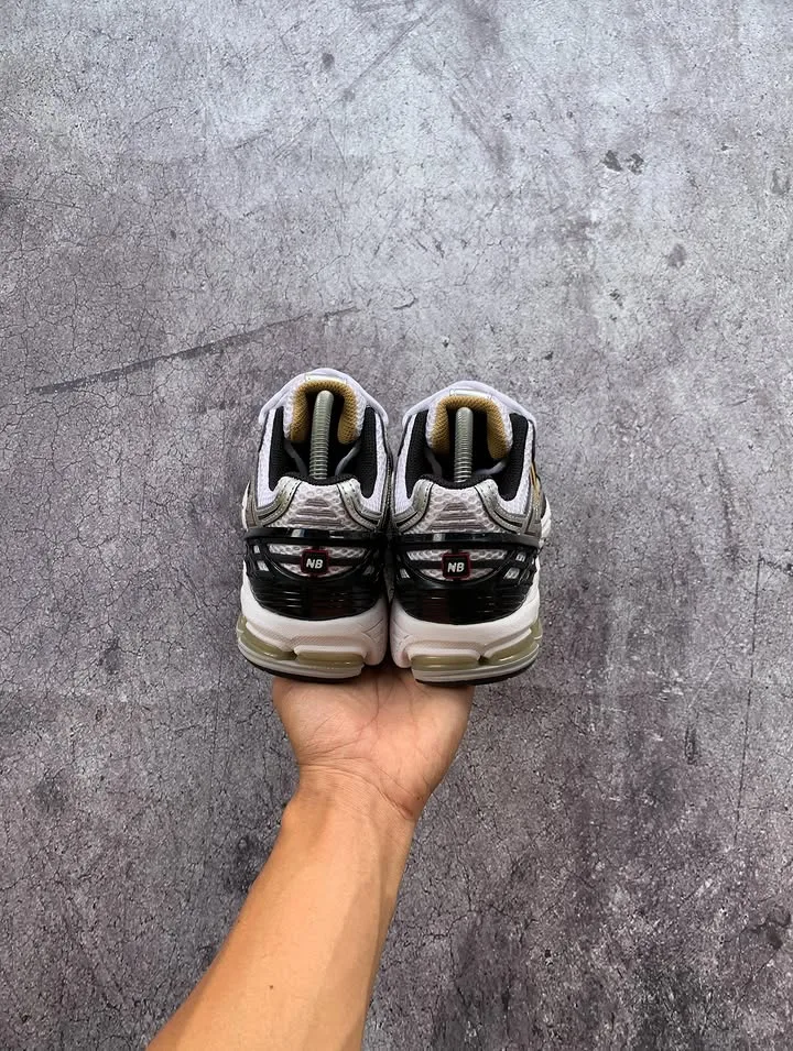 New Balance 1906R White Black Metallic Gold