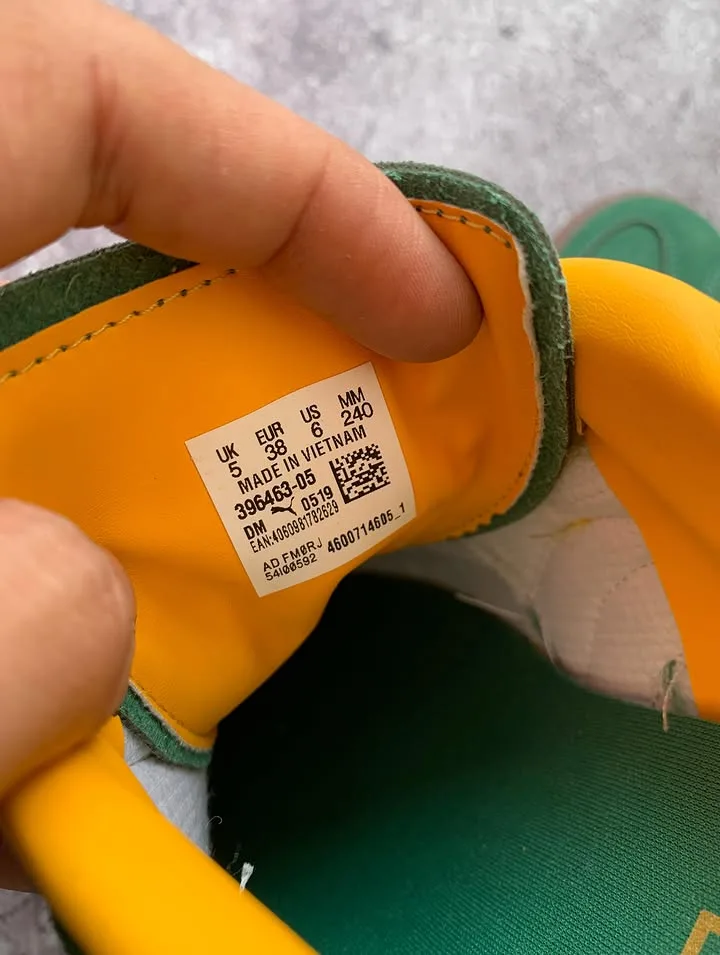 Puma Palermo Green Yellow