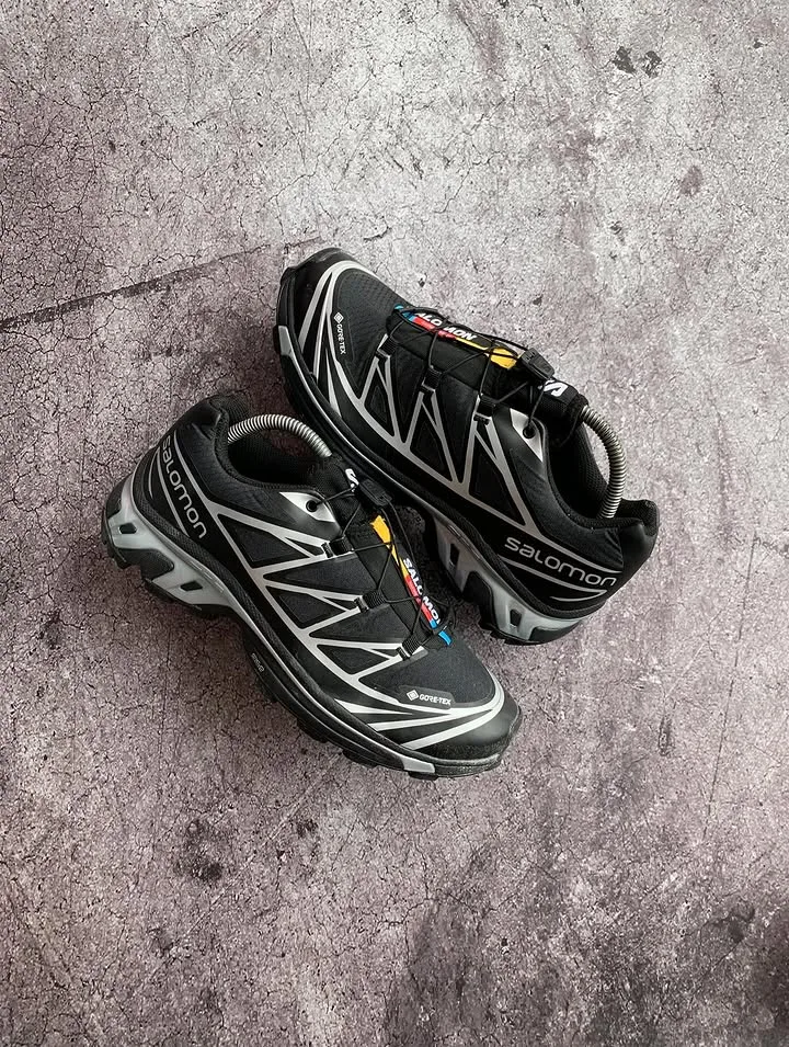 Salomon XT-6 Gore-Tex Black silver