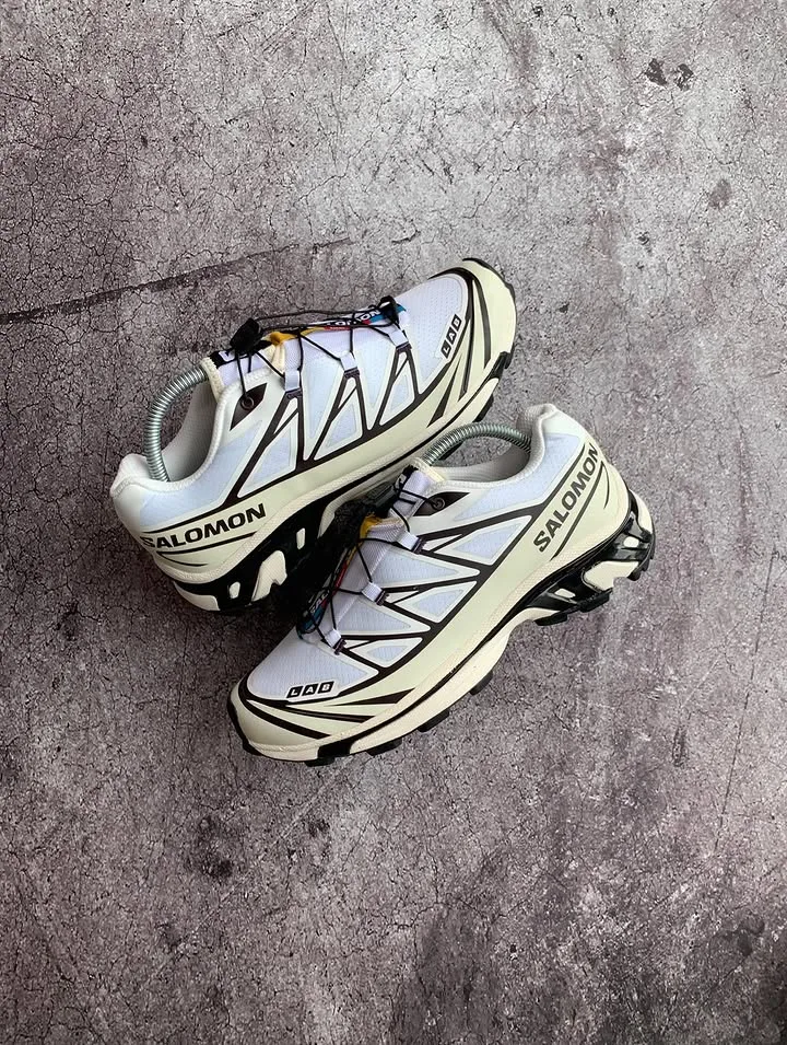 Salomon XT-6 S/LAB White Vanilla ice plum