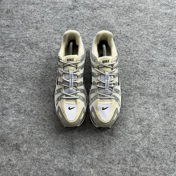 Nike P-6000 silver white cream