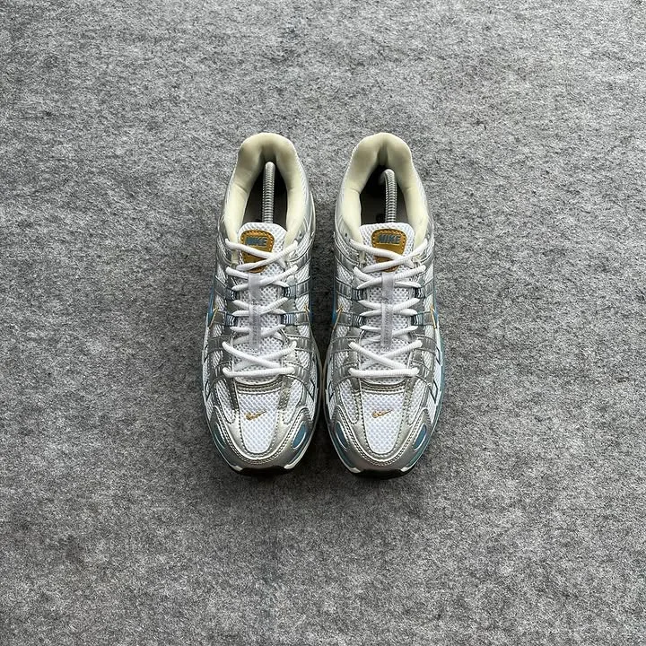 Nike P-6000 silver white blue