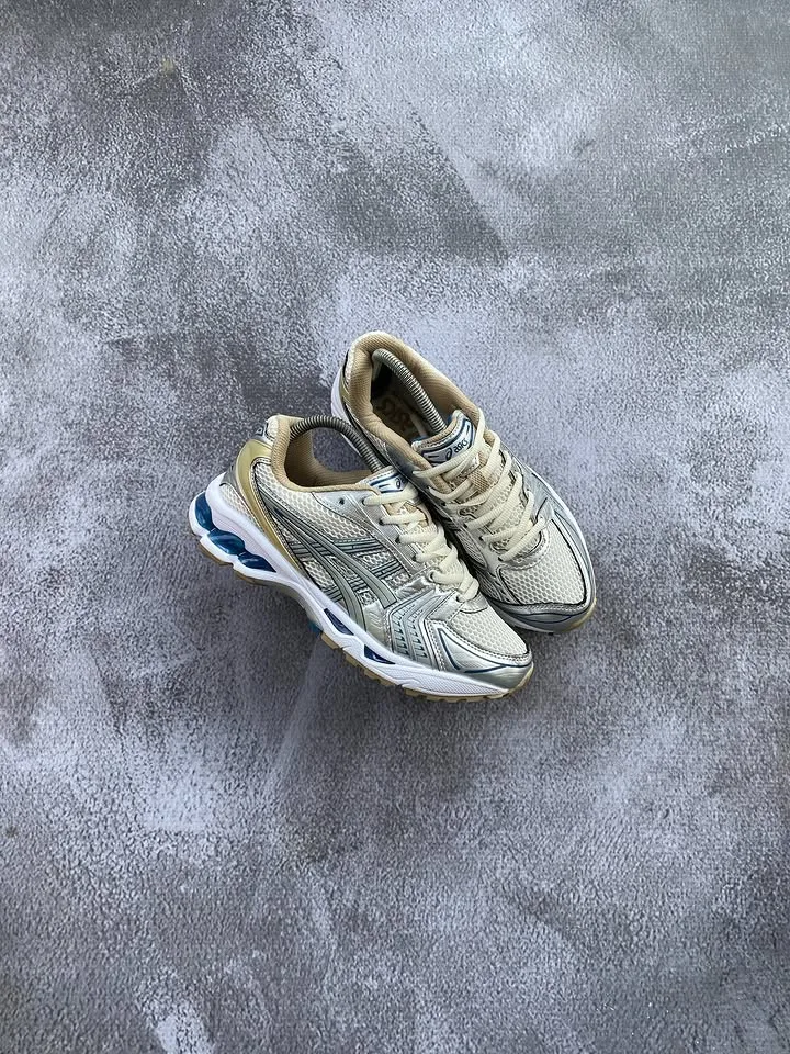 Asics Gel Kayano 14 Cream Pure Silver   Cek Stock Ready