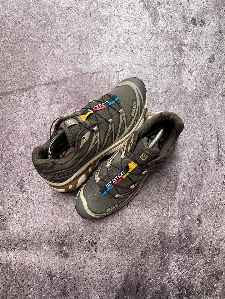 Salomon XT-6 S/LAB Beluga Pewter Dull Gold