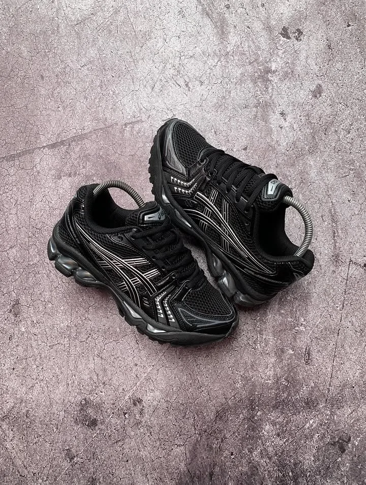 Asics Gel-Kayano 14 Black Pure silver