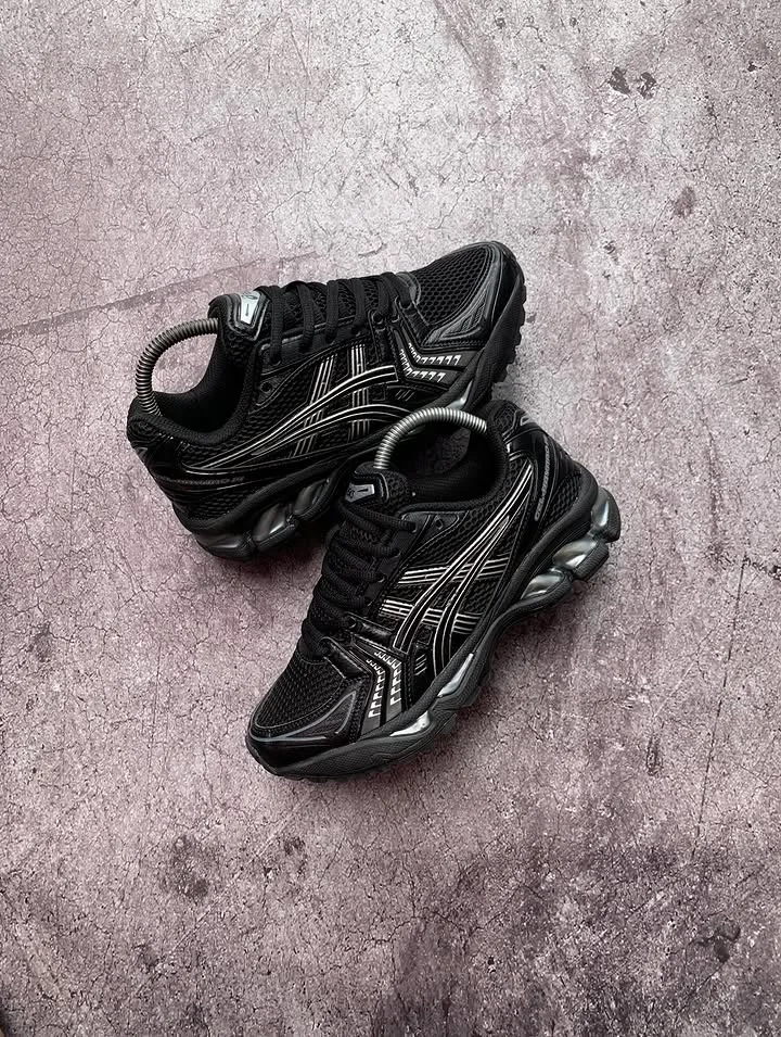 Asics Gel-Kayano 14 Black Pure silver