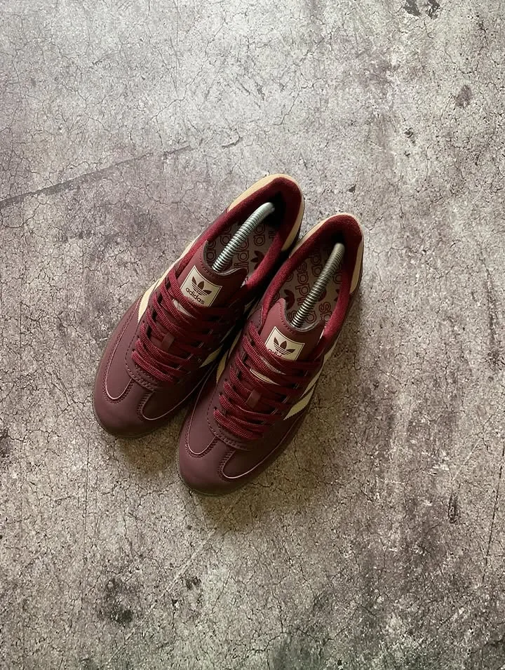 Adidas Samba OG Maroon Crystal Sand