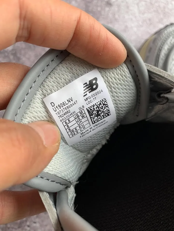 New Balance 1906L Loafer Silver shadow gray