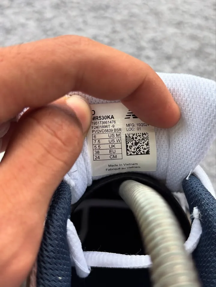 New balance 530 stel grey